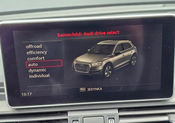 Audi Q5 cena 125458 przebieg: 155000, rok produkcji 2018 z Bystrzyca Kłodzka małe 781